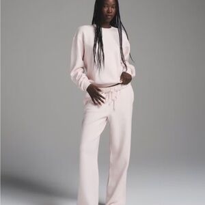 Skims Cotton Fleece Classic Straight Leg Pant